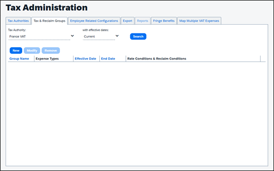 Creating a Tax Reclaim Group
